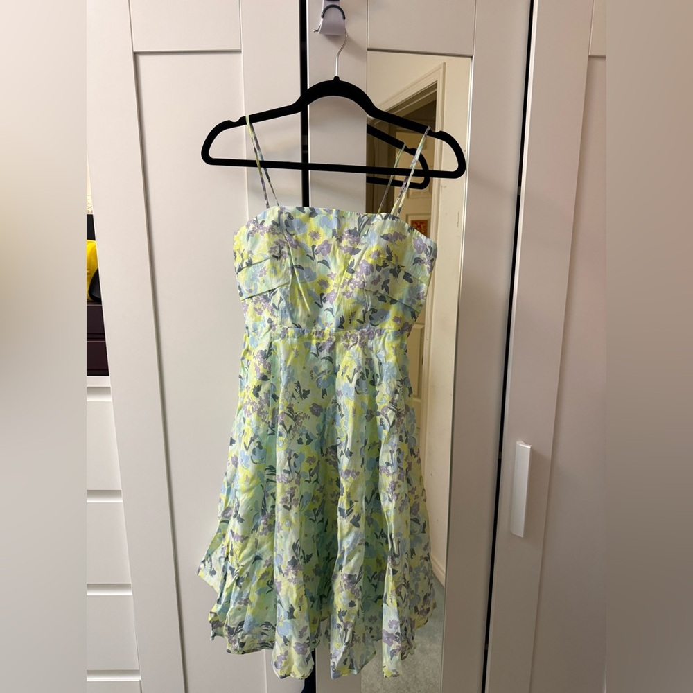 RW&CO. Floral Dress with Spaghetti Straps - Size 4 -NWT